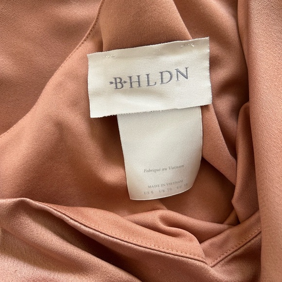BHLDN Copper Satin Gown - Picture 5 of 6
